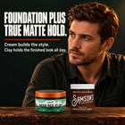 Dead Sea Clay + Ultra Matte Styling Cream Bundle