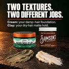 Dead Sea Clay + Ultra Matte Styling Cream Bundle