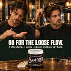 Another Way To Use Samson's Matte Styling Cream For Longer Hair