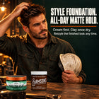 Dead Sea Clay + Ultra Matte Styling Cream Bundle
