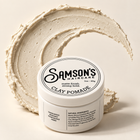 The Swatch of Samson's Matte Finish Clay Pomade