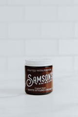 4 oz Matte Styling Cream against a white background.