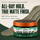 Dead Sea Clay Barbershop Hair Clay