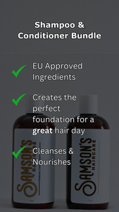 hydrating shampoo and conditioner set for dry scalp